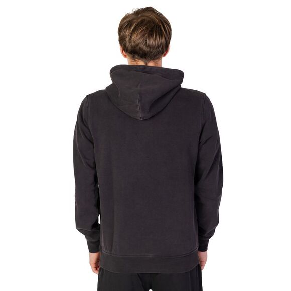 Liu Jo Hoodie Long Sleeves Relaxed Fit Men Black Sweatshirts - Picture 2 of 7